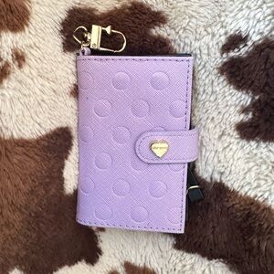 Lavender Betsey Johnson Mini Wallet